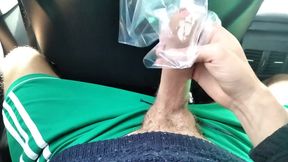Amateur Boy with Big Nice Cock, Plays with His Balls, and Does Stupid Things with His Dick
