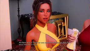 Seductive 3D Anime Beauty Exposes Forbidden Desires in Steamy DIK Encounter