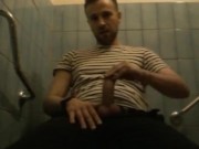 MasturbaBULL - I jerk off in the restaurant toilets