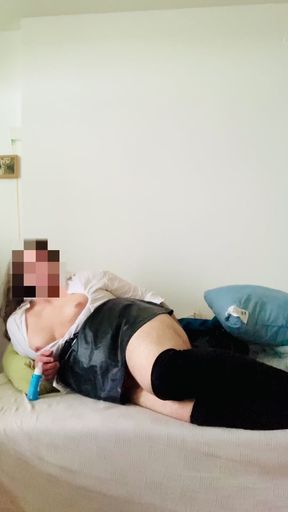 Playing with a Dildo