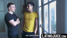 LatinoJuice.com - Jonas Matt & Felipe - Stud homo Jonas Matt wanks dick while riding
