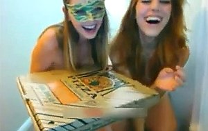 Sluts flashing pizza delivery man
