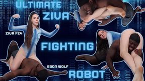 HD Ziva Fey - Ultimate Ziva Fighting Robot With Ebon Wolf