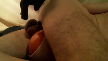 my slutty boy hole takes biggest dildo Atlas XL w some help. Chorizo XL reams next