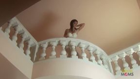 He Was so Utterly Charmed by Her Body That He Fuced Her Leg Lingerie Strap