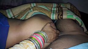 Indian bhabhi xshika Fucked From Back side in the bed at night