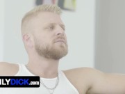 Cute Step Son Lukas Stone Cannot Hide His Excitement When He Sees Step Daddy's Fat Dick - FamilyDick