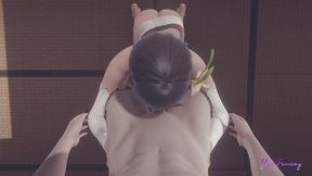 genshin impact yaoi - venti arcont pov blowjob (uncensored) - japanese asian manga anime game porn femboy sissy