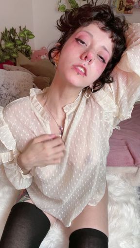 Headset fogged and panties soaked for you. 🎧