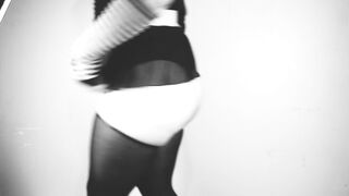 Emo sissy dressed in her fave lingeries. Do you wanna take it off for me?