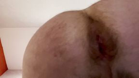 Straight guy ass. Fingers play