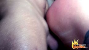 PublicSexDate Horny Tattooed MILF Adrienne Kiss Pounded by Blind Date in Public