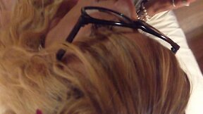 CD Tonya gets throated, foot fucked and facialized in POV