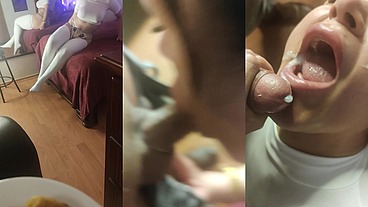 La potra Aleja seduce al nuevo empleado de la hostal Video lesbi con una amiguita detrás de cámaras