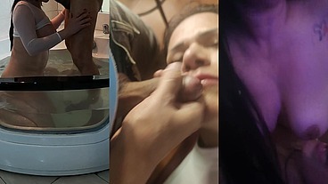 La potra Aleja seduce al nuevo empleado de la hostal Video lesbi con una amiguita detrás de cámaras