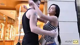 Hunt4k. hunter buys expensive ring for hot dark haired erica