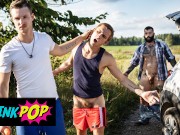 Twink Pop - Theo Brady Assists Markus To Fix Their Car But All The Things In His Toolbox Are Dildo