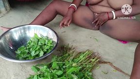 Desi housewife ne sabji banai