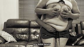 Horny Stepdaughter-in-law Taboo Indian MILF Fondling Big Tits & Bush Fingering