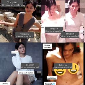 Ngintip mandi casting miss elisa panlok
