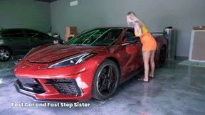 Elana Bunnz - Free Use Mansion Step Sister - Fast Car and Fast Step Sister (HD-720p)