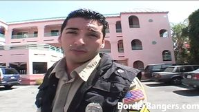 Smuggling Hot Mexican Mocha Gets Handcuffed & Gangbanged by Border Patrol