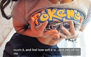 Cute TEEN amateur nerd sucks cock bbc strip joi  AMADORA