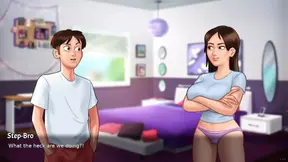 Slutty babe caught on camera by her hot roommate during lewd gaming session