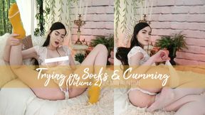 Trying on Socks & Cumming: Volume 2