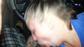 Getting a Blowjob in the Car from a Norfolk Chick