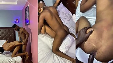 BBC craving fem guy gets double penetrated