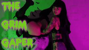 Grim Gaper - Double Anal Fisting ft Mistress Patricia Maz Morbid - Halloween Cosplay