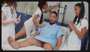 Medics' Naughty Exam - Foursome at the Clinic