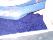 Pillow humping through boxers R*