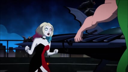 HARLEY QUINN ballbusting STOMP super sexy heroine