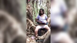 "Indian Mallu Girl Stands Her Ground In A Jungle Porn Adventure"