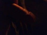 Sneaky peaky cock under candlelight 🎃