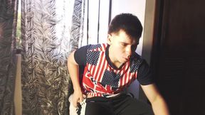20 Year Old Colombian Guy Undressing Live