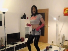 Smocking Hot Dance Emo Girl