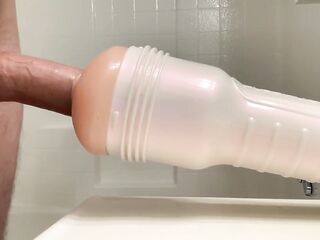 Screwing my fresh flashlight. No hands large jizz flow