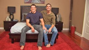 Heath & Trent Savage On-Camera Cock Battle
