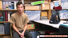 SayUncleNetwork.com - Young perp's ass intensely pounded by officer's massive cock