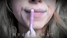 Pink Lipstick Makeup | Blowing Bubbles (HD) MP4