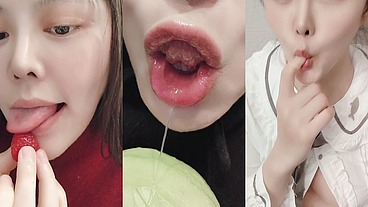 12.licking leukorrhea/tongue/spit fetish/strip tease