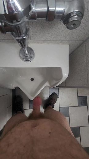 Very Naked in a Bathroom