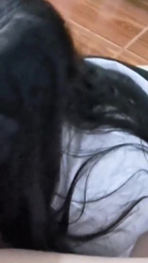Thai student was hit by a milk raft.   Clip 3