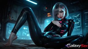 alien cock destroys a slut (ai)