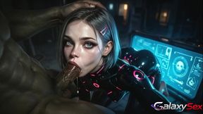 alien cock destroys a slut (ai)
