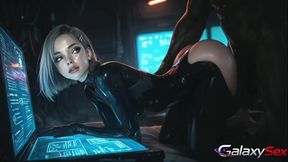 alien cock destroys a slut (ai)