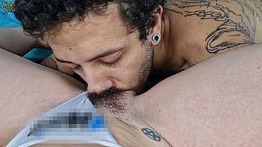 facesitting and vaginal creampie
